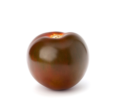 Tomato kumato isolated on white