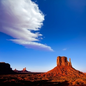 Monument Valley West Mitten Butte Utah National Park