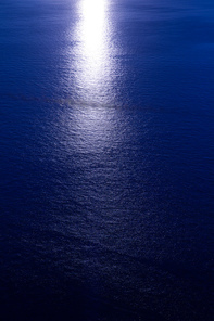 sunrise over blue mediterranean sea