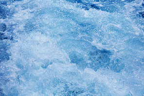 Blue sea ocean pro wake wash texture in blue saltwater