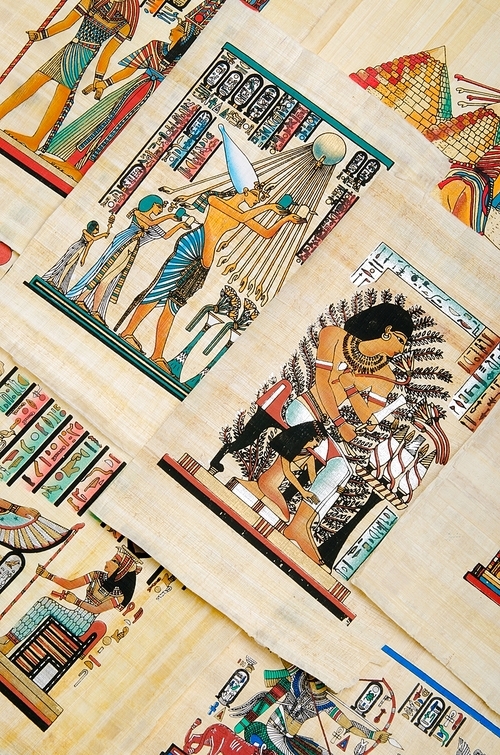 Egyptian history concept with papyrus | 유토이미지 | 상세페이지 | 베이직샵 | 사진 ...