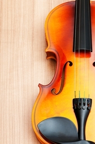 Music concept with violin