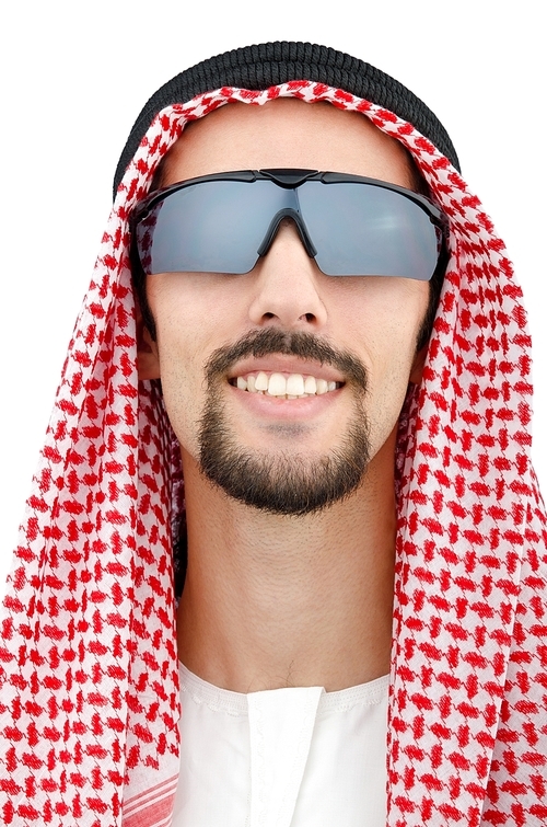 Diversity concept with young arab