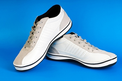 Sport shoes isolated on the white background