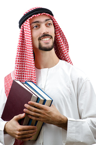 Education concept with young arab