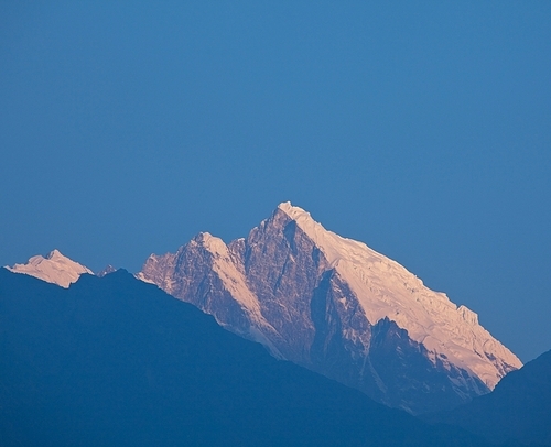 Mountain peak in Himalaya