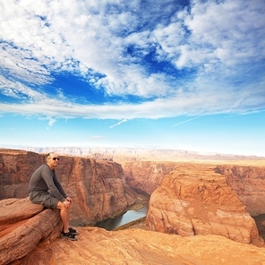 Horse-Shoe bend at Utah