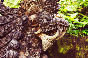 Stone statue on Bali,Indonesia