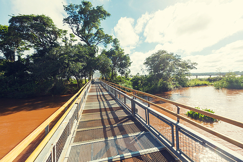 Iguassu Falls trail