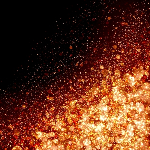 Gold abstract light background