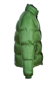 Male winter jacket isolated on the white