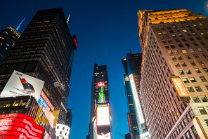 NEW YORK, USA - DECEMBER 20, 2013: Times Square in Downtown Manhattan