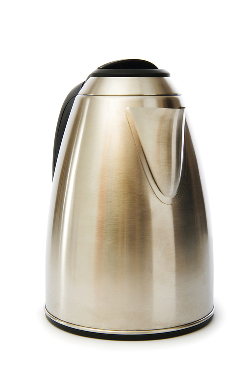 유토이미지 shiny kettle isolated on the white