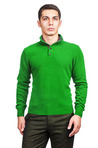 Male sweater isolated on the white