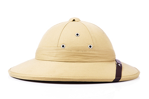 Safari hat isolated on the white