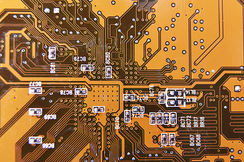 Circuit board digital highways of computer