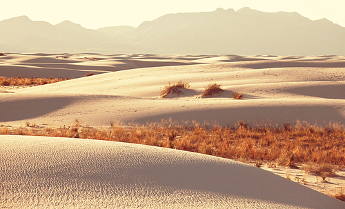 White Sands Park in USA