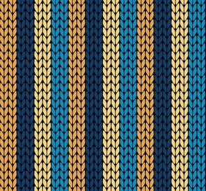 Seamless vector knitting pattern