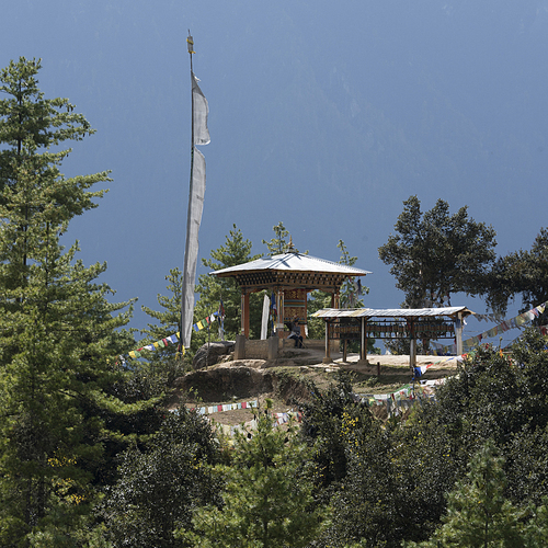유토이미지 | 상세페이지 | 베이직샵 | 20284661 | Prayer wheels at the Taktsang Monastery, Paro, Paro District, Paro Valley, Bhutan