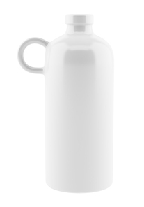 ceramic vase isolated on white. 3d illustration