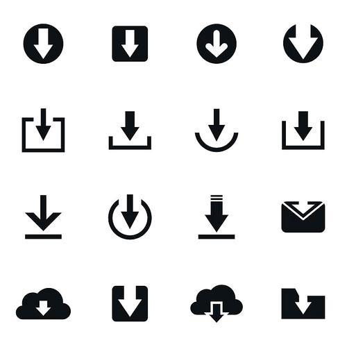 Set of icons