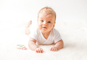 Two months old newborn baby