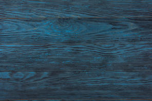 Colorful dark blue empty pine wooden background
