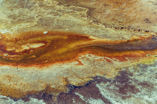 in  danakil ethiopia africa  the volcanic depression  of dallol and pole ale like abstract background