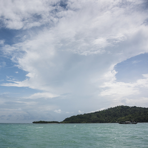 Clouds over sea, Koh Samui, Surat Thani Province, Thailand