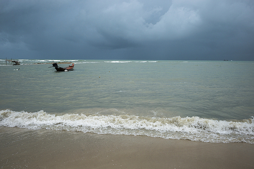 Storm clouds over the sea, Koh Samui, Surat Thani Province, Thailand