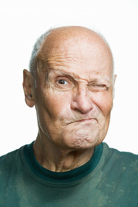 Portrait of a senior adult man