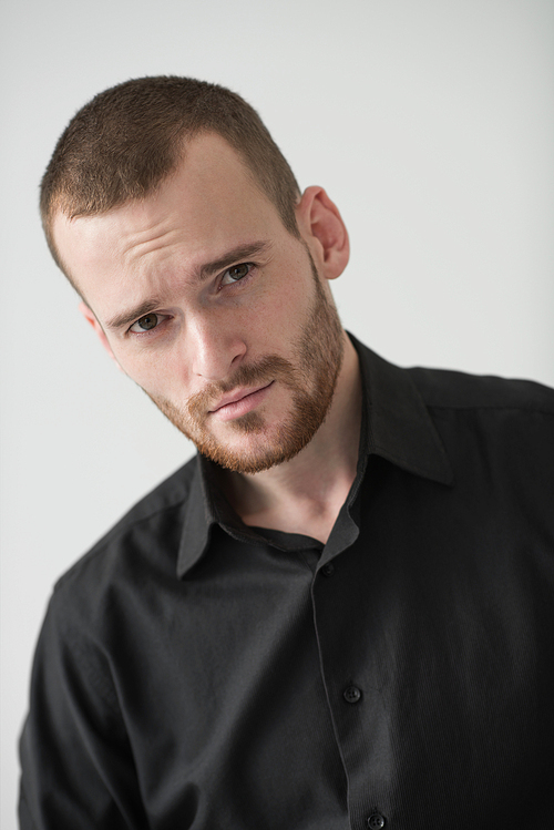 Portrait of a businessman , natural light