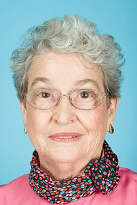 Portrait of a senior adult woman