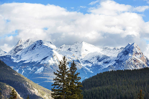 Mountain Landscape in Colorado Rocky Mountains, Colorado, United States.