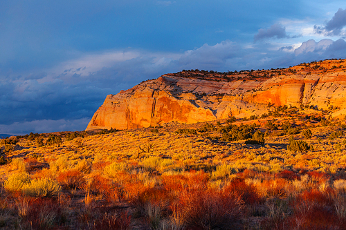 Sandstone formations in Utah, USA