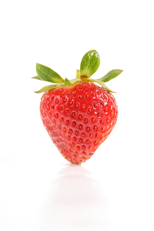 Strawberrie on white bacground - close up