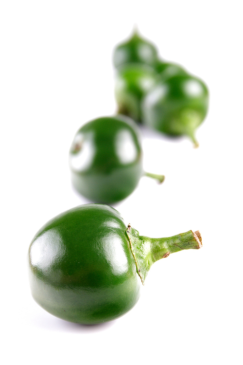 Close-up of green chilli pepper