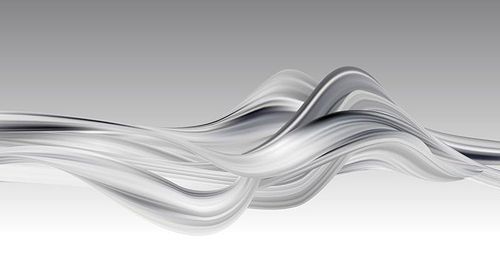Abstract colorful vector background, gray flow liquid wave for design brochure, website, flyer. Stream fluid. Acrylic paint