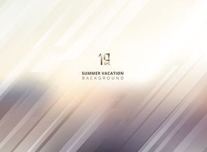 Abstract summer blurred background with striped lines diagonally. Vector illustration
