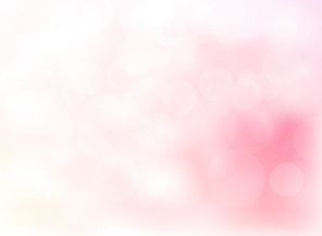 Abstract blurred soft focus bokeh of bright pink color background concept, copy space, Vector illustration