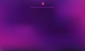 Abstract modern ultraviolet color gradient background. Deep purple wallpaper. Vector illustration