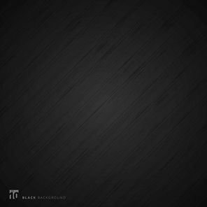 Black background and texture. Abstract realistic metal fiber. Vector illustration