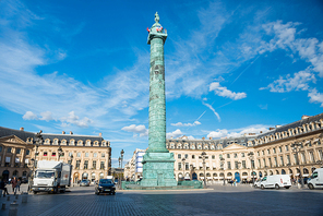 Place de la Concorde with obelisk in Paris, France