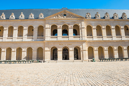 Les Invalides in Paris - Great Court museum