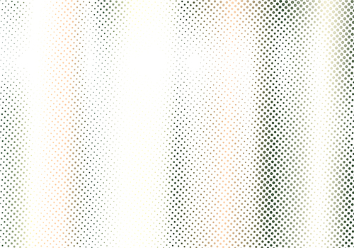 Abstract dots stripe halftone effect on white background and texture. Retro 80's style color. Vector illustration