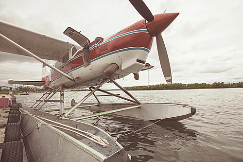 Float Plane in the lake, Alaska