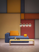 modern interior of room in pop-art style, 3d rendering