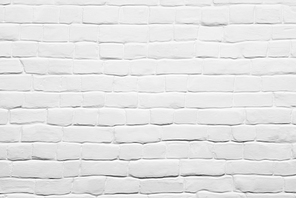 White brick wall can be used for background