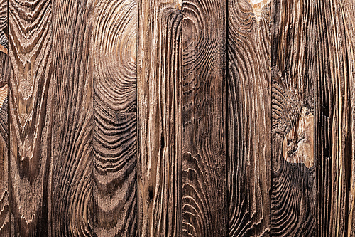 brown old wooden texture with vertical planks