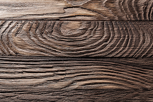 close up view on vintage wood  texture with horizontal oriented planks